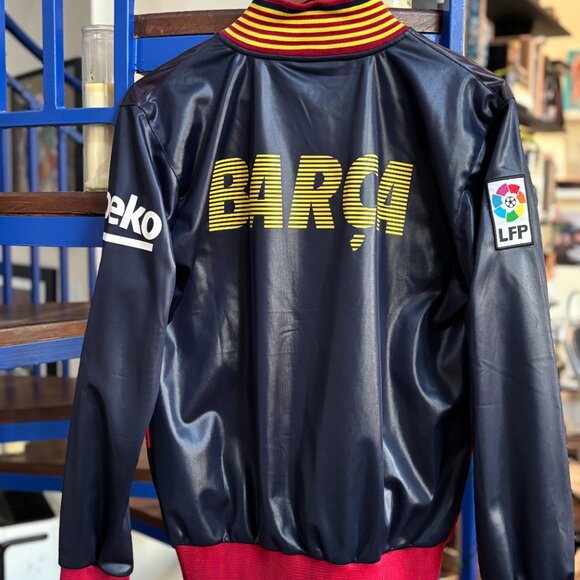FC Barcelona Nike Track Jacket Red Blue Size Small - Picture 5 of 5